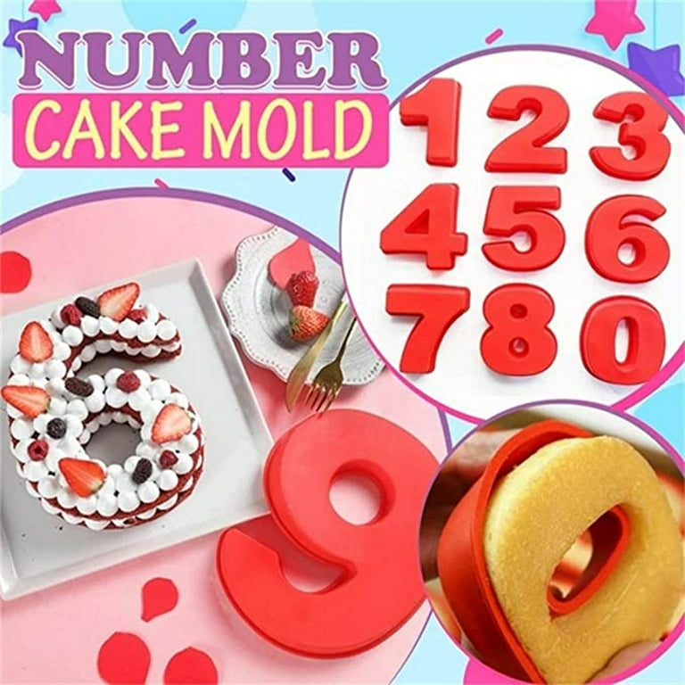 Heart Birthday Cakes Silicone Mold DIY Cake Pastry Baking Mold For Making  Chocolate Fondant Cupcake Molds Nonstick Candle Molds Silicone Shapes