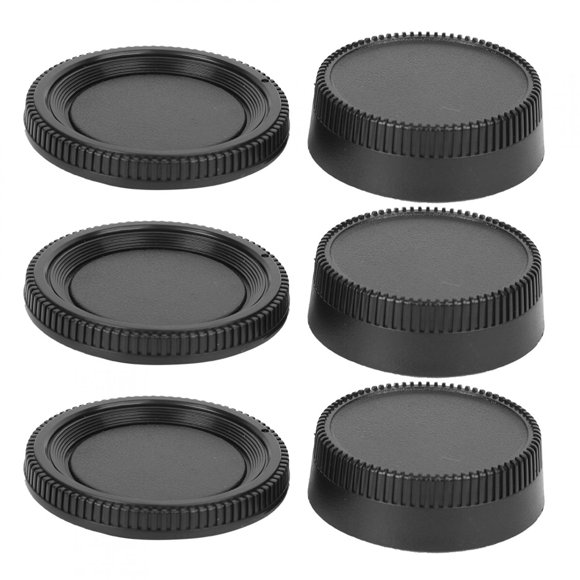 Hard Plastic Lens Cover, Lens Cover Kit, For F Camera Body For F Mount Camera Lens