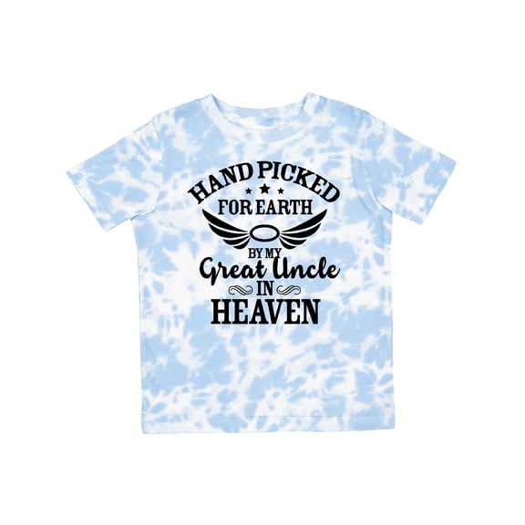 Inktastic Handpicked for Earth by My Great Uncle in Heaven Boys or Girls Toddler T-Shirt