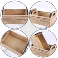 thumbnail image 3 of 1Pcs Khaki Wooden Storage Box for Organization on Desktop, 3 of 9