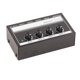 thumbnail image 3 of Mezclador de línea de 4 canales Mini metal Concentrador de ruido ultrabajo Micrófono Equipo de audio MH400US Enchufe 110V, 3 of 14