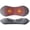 Gray, variant on Triple Fusion Back Massager, Combining Heating, Vibration, And Traction Functions,For Deep Tissue Massage To Effectively Relieve Back Pain.