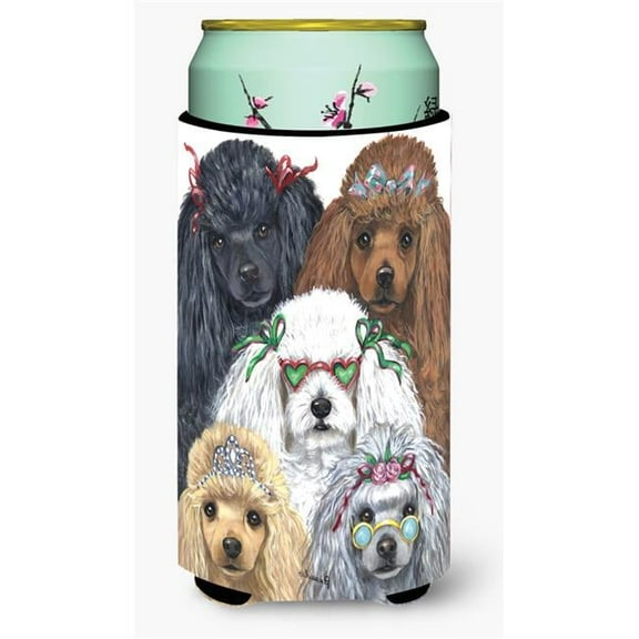 Carolines Treasures Poodle Oodles Tall Boy Hugger Tall Boy multicolor