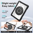 thumbnail image 2 of XYX Shockproof Tablet Case for iPad 9th 8th 7th Gen 10.2 inch 2021 2020 2019 with 360 Rotating Stand, Slim Lightweight Protective Case, Black, 2 of 5
