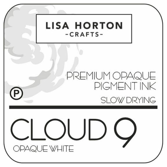 Lisa Horton Crafts Cloud 9  Opaque Pigment Ink Pad -White