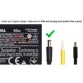 thumbnail image 2 of Original 19.5V 2.31A 45W Charger Dell Latitude e4200 Genuine Power Cord AC Adapter, 2 of 4