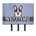 thumbnail image 1 of Carolines Treasures BB1441TH68 Tricolor Corgi Welcome Leash & Key Holder, 1 of 1