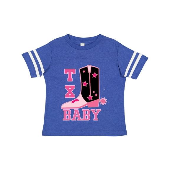 Inktastic Pink Texas Cowboy Baby Girls Toddler T-Shirt