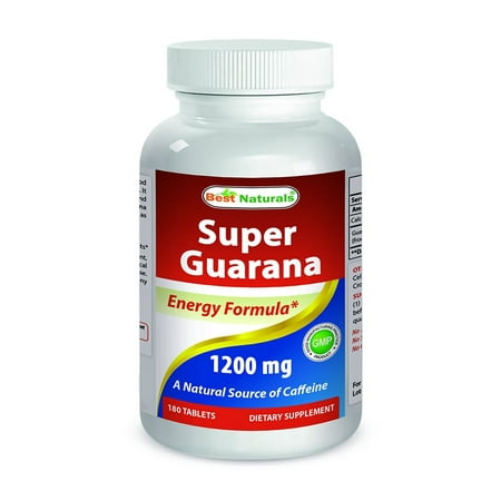 Best Naturals Guarana 1200 mg 180 Tablets (Best Ashwagandha Tablets In India)