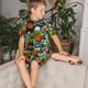 thumbnail image 4 of Fotbe Balls Pijama Estampada de 2 Piezas para Niños – Ropa de Dormir de Manga Corta Cómoda para Niños y Niñas, Camiseta y Shorts de Algodón-Large, 4 of 6