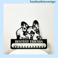 thumbnail image 3 of Handmadetneonsign Welsh Corgi Medal Hanger, Corgi Dog Metal Holder Wall Decor, Pet House Metal Sign 038746, 3 of 5