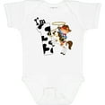 thumbnail image 3 of Inktastic I'm One-cowboy Riding Horse Birthday Boys Baby Bodysuit, 3 of 5