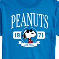 thumbnail image 2 of Peanuts - Collegiate  - Men's Short Sleeve Graphic T-Shirt, 2 of 6