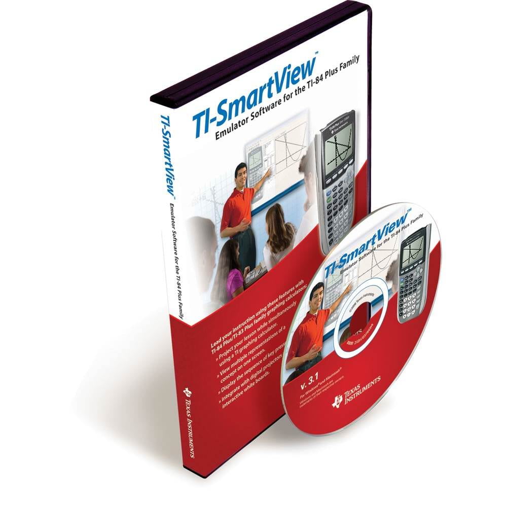Texas Instruments TISmartView CE Emulator Software for the TI84 Plus