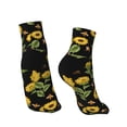 thumbnail image 4 of Bingfone Bees And Sunflowers Design Patterned Men'S Women'S Casual Cotton Socks, 4 of 9