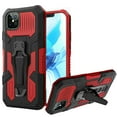 thumbnail image 1 of Kaleidio Case For iPhone 13 Pro Max (6.7") [Travel Armor] Rugged Shockproof [Kickstand Clip] Magnetic Impact Cover [Black/Red], 1 of 2