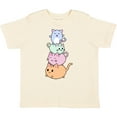 thumbnail image 3 of Inktastic Kawaii Kitten Stack Boys or Girls Toddler T-Shirt, 3 of 5