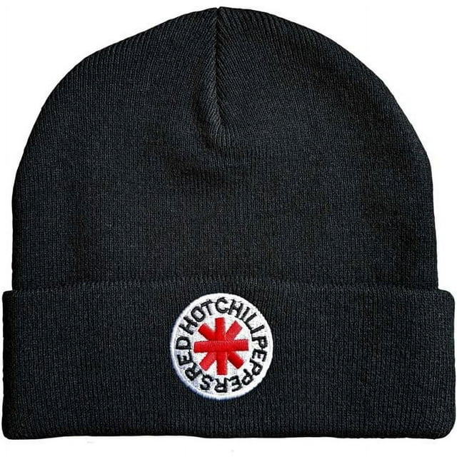 Music 870902 Rouge Chili Peppers Logo Manchette Bonnet & 44; Noir