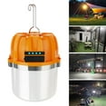 thumbnail image 4 of Meileang Lampe de Camping Solaire 3 Modes Réglables Étanche Rechargeable par USB Super Lumineuse Lampe de Tente de Randonnée Extérieure Lanterne d'Urgence, 4 of 7