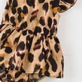 thumbnail image 6 of Lovskoo Matching Family Sets for Infant Baby Parent-Child Jumpsuit Leopard Print Strappy Camisole Jumpsuit Romper Mommy and Me Outfits Wear Baby Brown, 6 of 8
