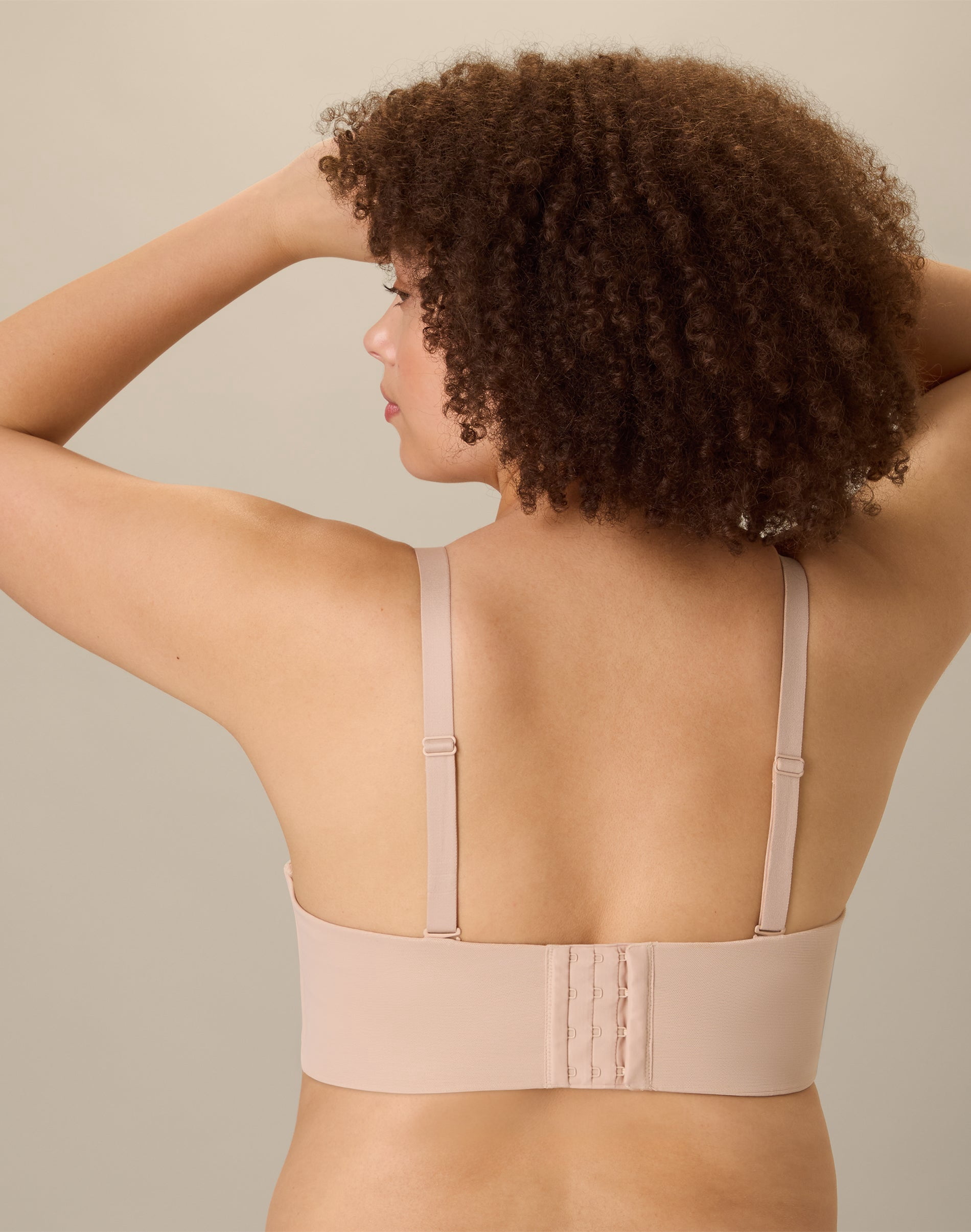 Playtex Strapless Bra with Underwire, Convertible, Moisture Wicking  Almond 44DDD Women's