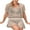 Beige, variant on Swimsuit Coverup for Women Summer Crochet Hollow Out Sexy Beach Coverup Wrap Waist Bathing Suit Cover Ups Shermie