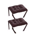 thumbnail image 1 of Cojines de asiento de salón ligeros y suaves 2x Cojín de silla con lazos, 1 of 7