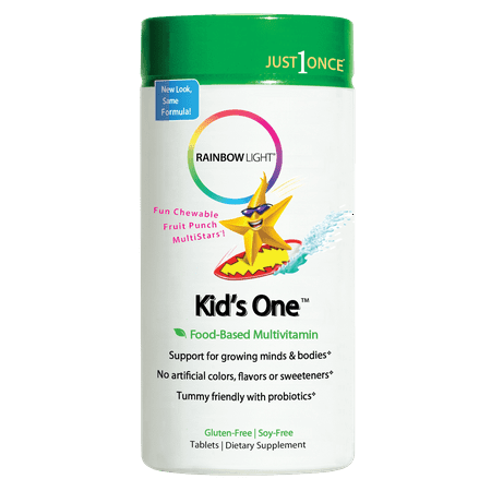 - Rainbow Light Kids One Chewable Multivitamin & Mineral 90 Tab