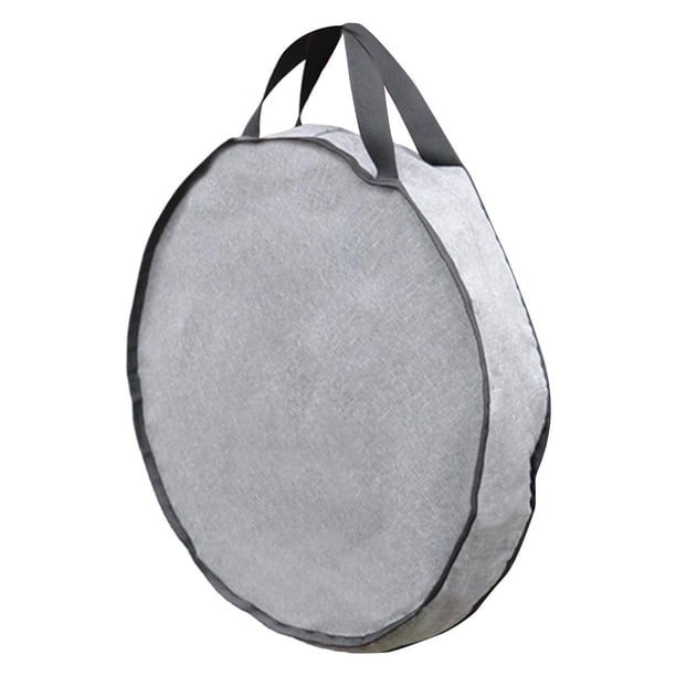 Bolsa organizadora de utensilios de cocina para acampar, portátil, con cierre de cremallera y asa para parrilla 50 cm x 10 cm