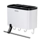 thumbnail image 2 of Caja De Soporte Para Palillos Organizador De Cubertería De Almacenamiento De Cocina Montado En La Pared Soledad Soporte para palillos, 2 of 6