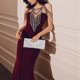 thumbnail image 2 of Bolso de noche con lentejuelas brillantes para mujer, color champán, elegante y brillante, 2 of 3