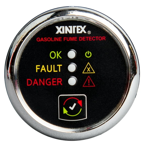 7" Black Xintex G-1c-R Gasoline Fume Detector