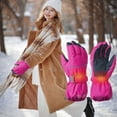 thumbnail image 2 of Kids Winter Gloves Boys Snow Mittens, Windproof and Waterproof Outdoor Sports Gloves for Skiing, Snowboarding, Cycling, 2 of 3