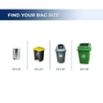 thumbnail image 2 of Spartano White Garbage Bags 500 Count, Multipurpose Trash Bags for Home & Office, Size (24 x 22 Inch), 2 of 6