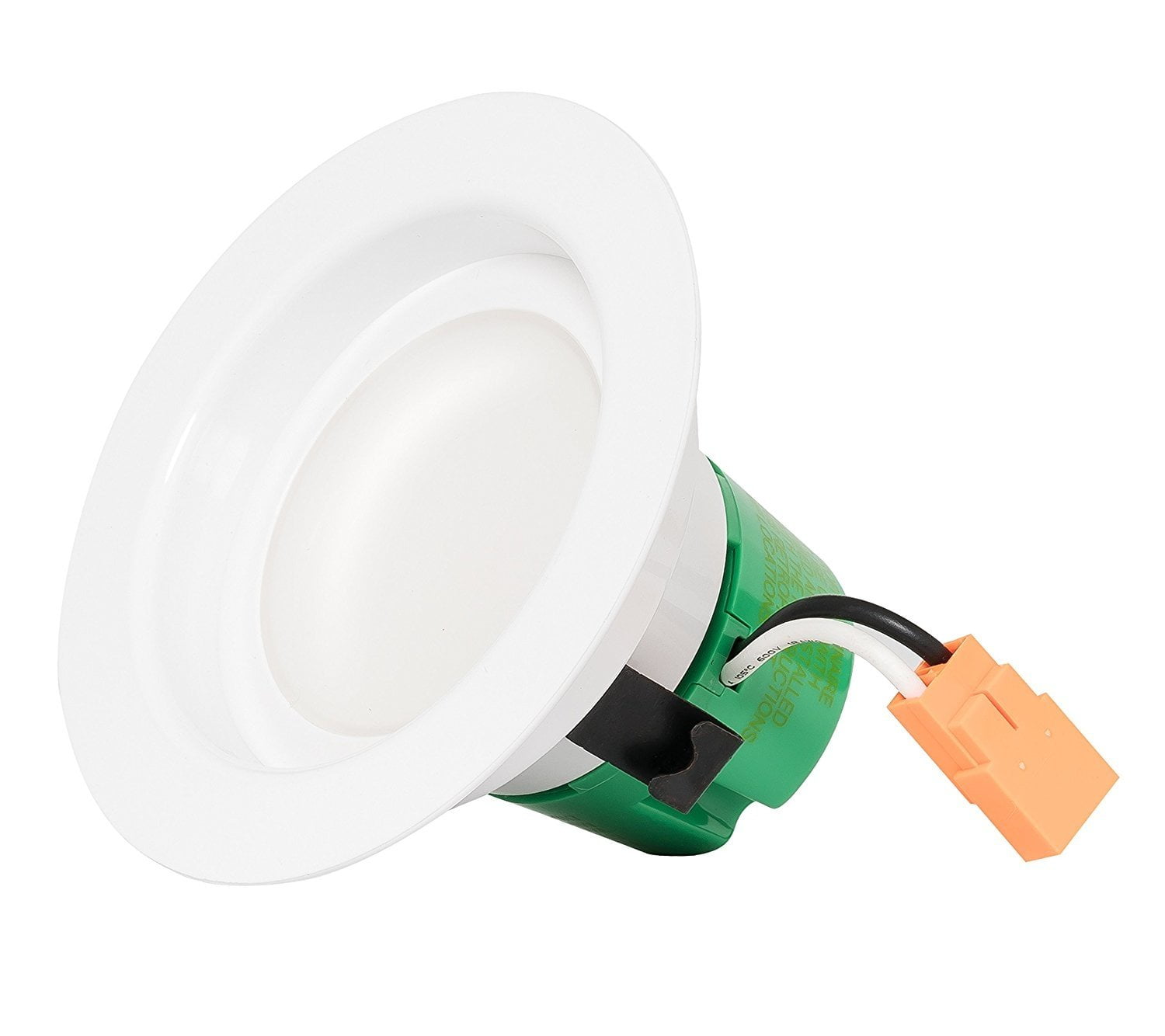 Westgate LED Retrofit Recessed Downlight 10W 4 Inch With Integrated Baffle Trim 
