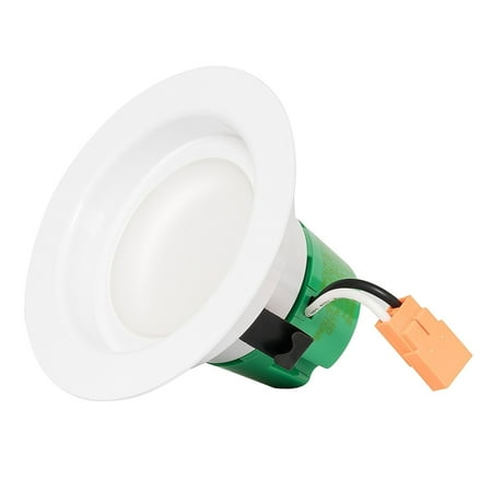 

Westgate 9W 3 Inch LED Retrofit Downlight with Integrated Smooth Trim Dimmable LED Recessed Light Fixture Damp Location Rated 120V Energy Star 5 Year Warranty - 1 Pack