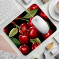 thumbnail image 2 of Cherry Gaming Mouse Pad Desk Mat Desk Pad, Non-Slip Rubber Bottom, Printed, Square 8.3x9.8 Inch - Suitable for Office and Gaming, 2 of 6