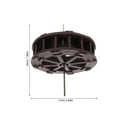 thumbnail image 2 of TABLZONE Desktop Water Fountain Feng Shui Water Wheel Ornament Plastic Assorted Color for Home Decoration 1Set, 2 of 7
