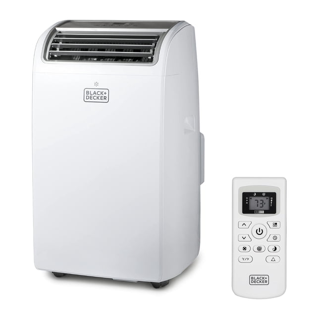 Aire Acondicionado Portátil BLACK+DECKER 14000 BTU Blanco para Habitaciones de Hasta 700 Pies Cuadrados
