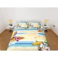 thumbnail image 2 of Playa Verano Vacaciones Costa Abuela Funda Nórdica Náutica Juego de Cama Completo, 2 of 4
