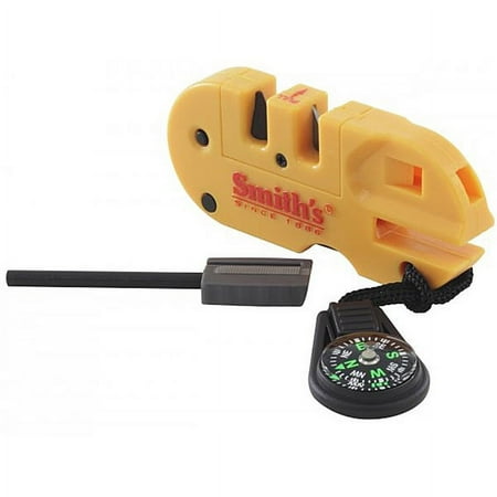 UPC: 0027925503645 | Smiths Products 50364 Pocket Pal Sharpener and Outdoor Tool Tungsten Carbide and Ceramic Fine Coarse