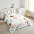 thumbnail image 4 of Erosebridal Ballet Teens Bedding King Comforter Set, Cartoon Black Princess Down Comforter, Princess Decor, Reversible 3 Pieces, 4 of 8