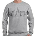 thumbnail image 2 of Skyline Bali Sweatshirt Unisex 4X-Large Grey, 2 of 5
