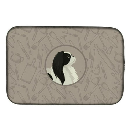

Japanese Chin in the Kitchen Dish Drying Mat