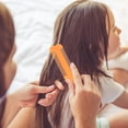 thumbnail image 3 of Milisten 3pcs Double-sided Tooth Lice Combs Portable Hair Scalp Massaging Combs (Orange), 3 of 6
