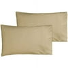 Canopy Egyptian Cotton 300 Thread Count Clay Pillowcase, 2 Count