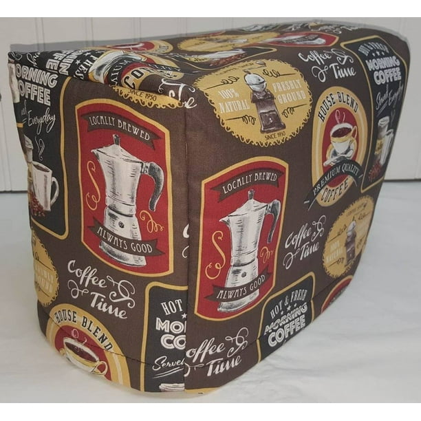 Toaster Cover by Penny's Needful Things (2 Slice, Morning Coffee