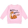 thumbnail image 2 of Inktastic Hugs and Hisses Cute Snake for Valentines Day Toddler Sweatshirt, 2 of 4