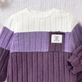 thumbnail image 4 of Wxirdiow Girls Clothing Sets Baby Girl Clothes Set 2PCS Letter Print Sweatshirt Pullover Pants Toddler Infant Winter Fall Outfits Purple Size,2-3 Years, 4 of 5