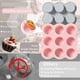 thumbnail image 5 of Air Fryer Egg Mold, Reusable Air Fryer Muffin Pan, Non-Stick Mini Muffin Pan for Air Fryer, Microwa, 5 of 5